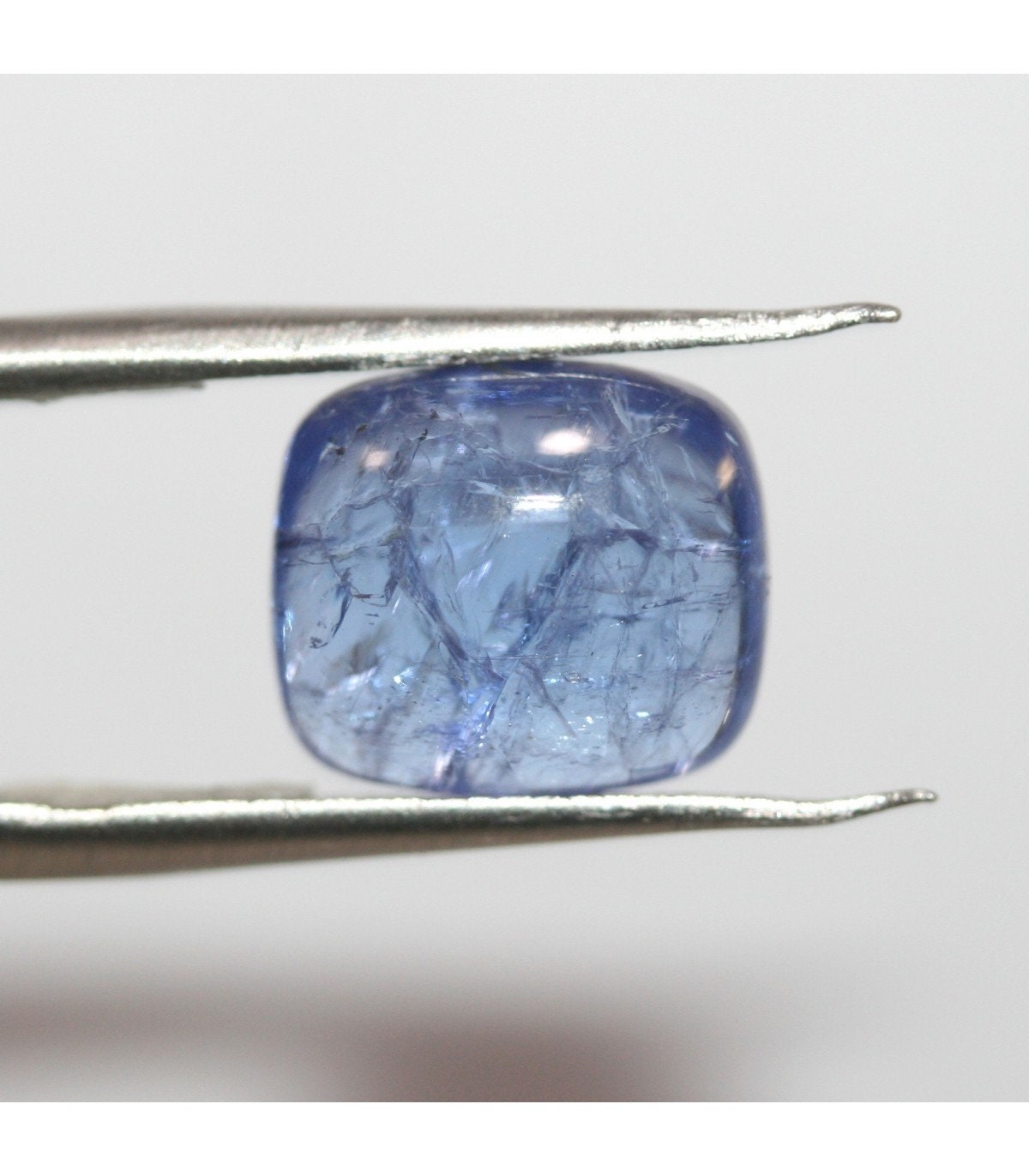 Tanzanite Smooth Rectangular Cabochon 11.5x10mm. (6.35 ct.)