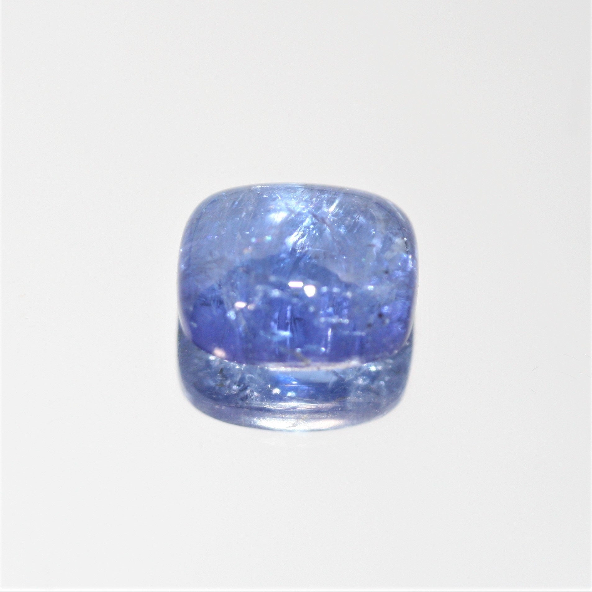 Tanzanite Smooth Rectangular Cabochon 11.5x10mm. (6.35 ct.)