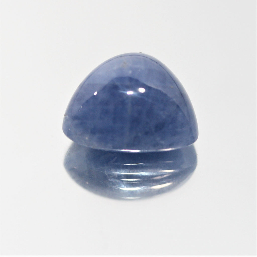 Sapphire Smooth Trillion Cabochon 13mm. (12 ct.)