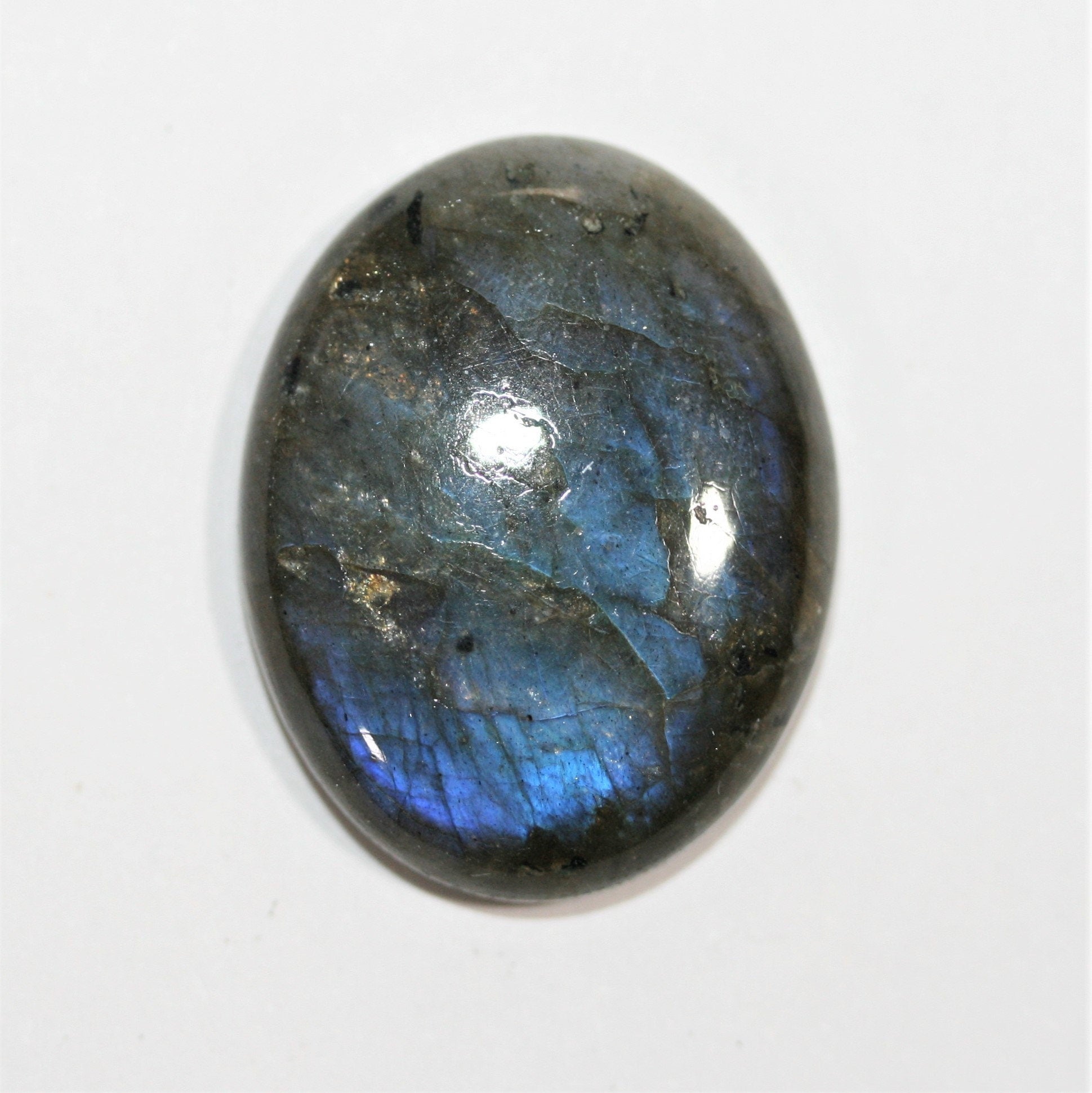 Labradorite Smooth Oval Cabochon 28x22 mm. (33.6 ct.)