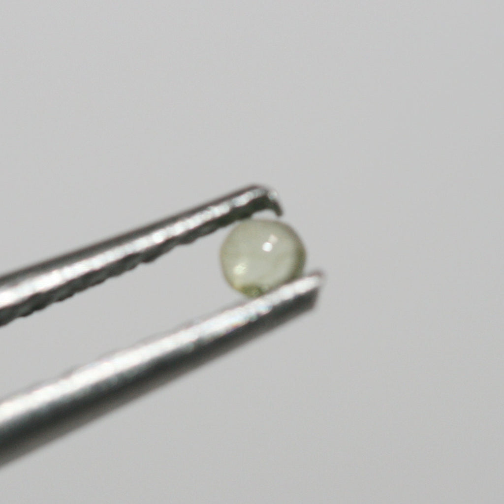 Lot Peridot Round Cabochon 2mm (10ct).