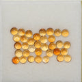 Lot Citrine Round Cabochon 3mm. (5ct.)