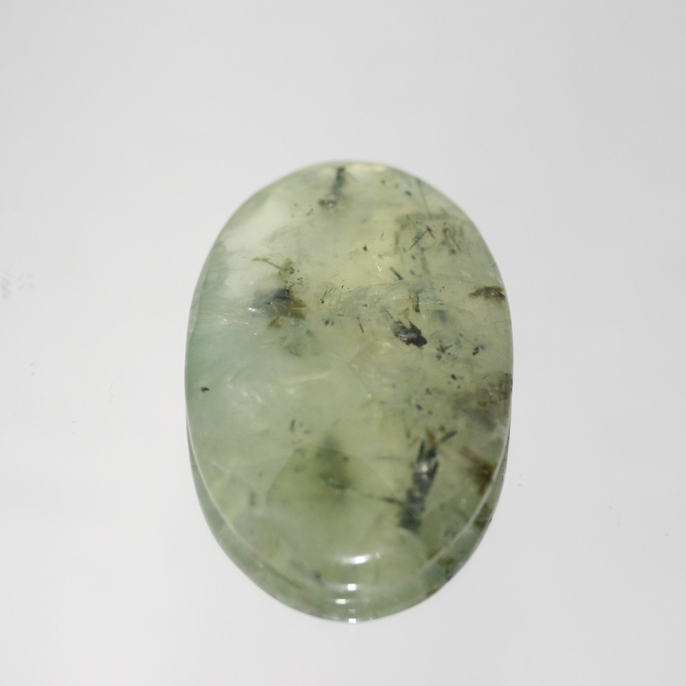 Prehnite Smooth Oval Cabochon 47.3x29mm. (80ct.)