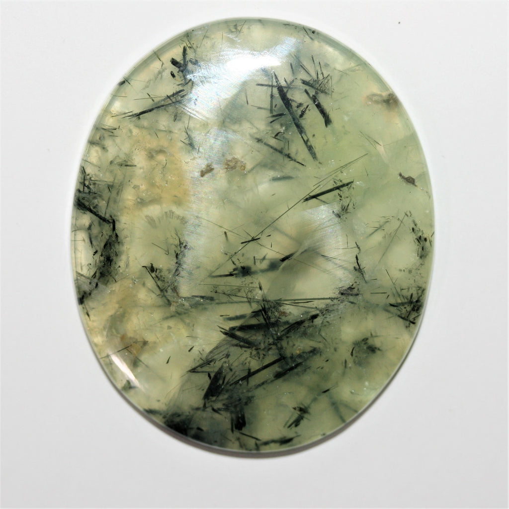 Prehnite Smooth Oval Cabochon 48.8x41mm. (112ct.)