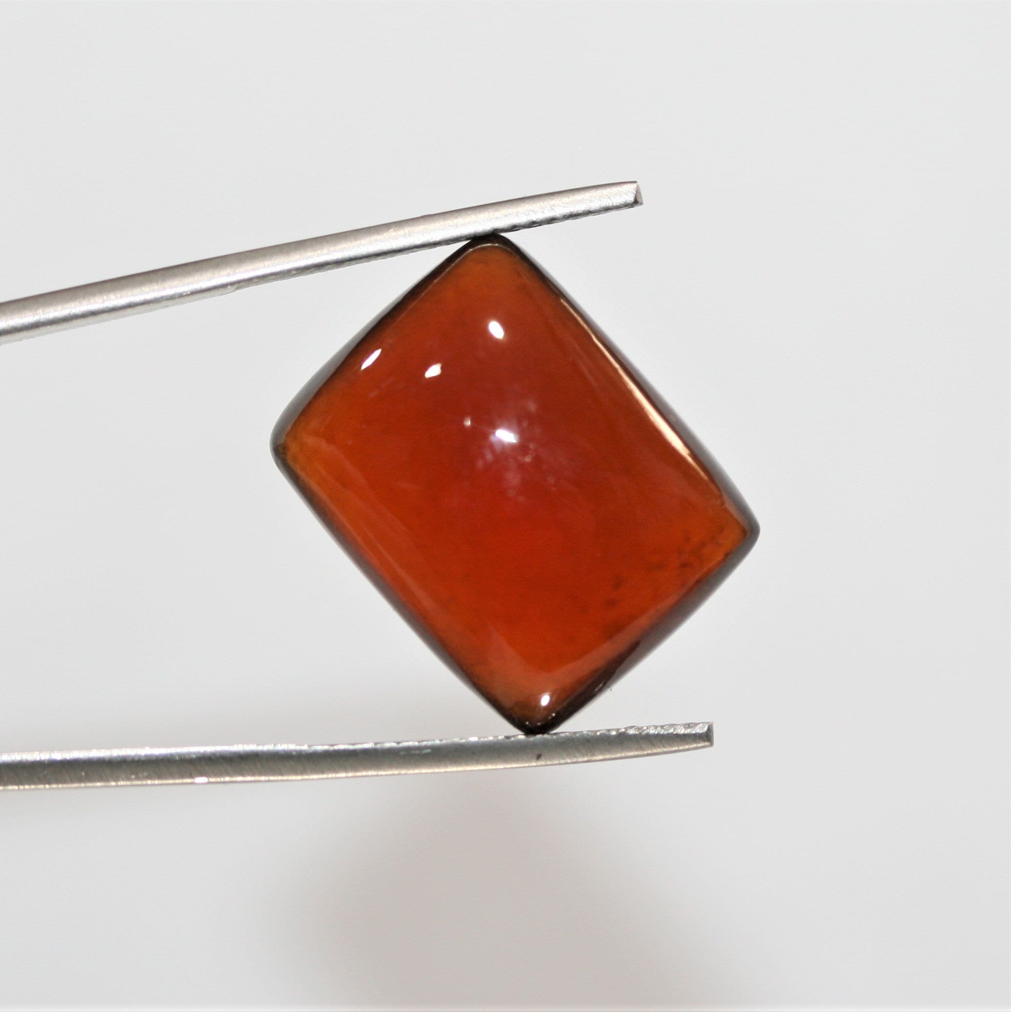 Smooth Rectangular Hesonite Garnet Cabochon 20x16mm. (28.2ct.)
