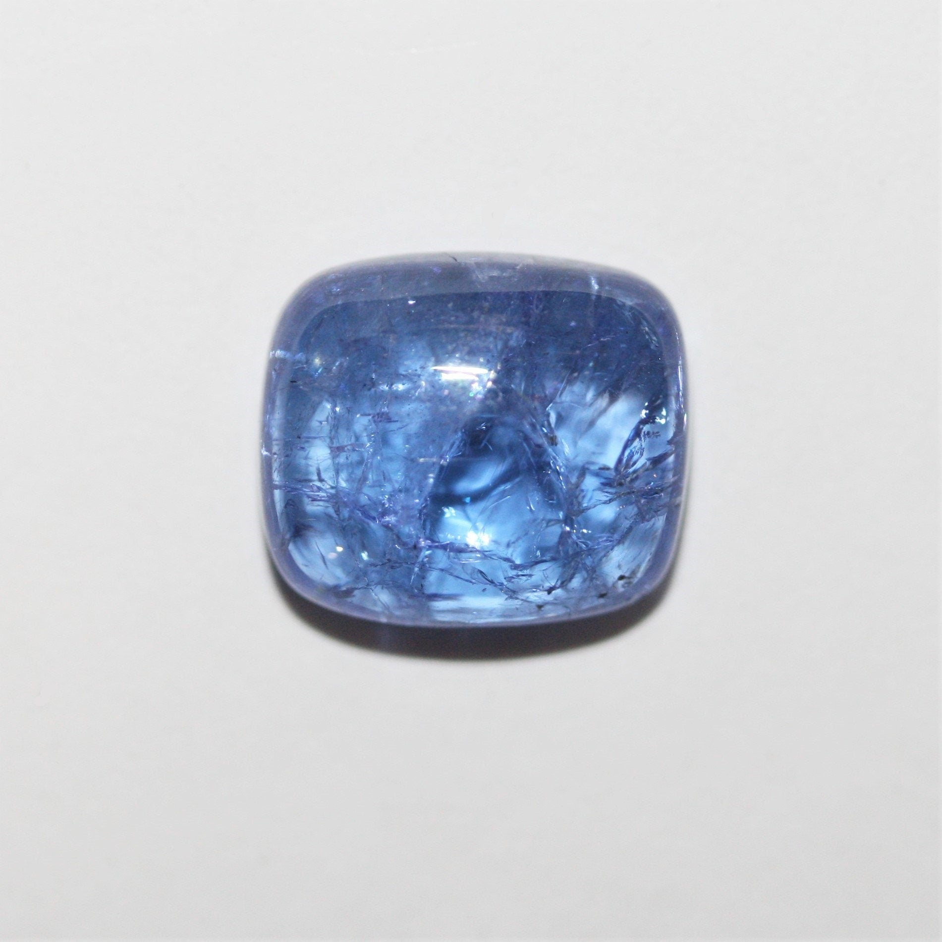 Tanzanite Smooth Rectangular Cabochon 11.5x10mm. (6.35 ct.)