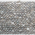 Perles baroques St. Gray de 14 pouces, 4-5 mm - Brin de 36 cm.
