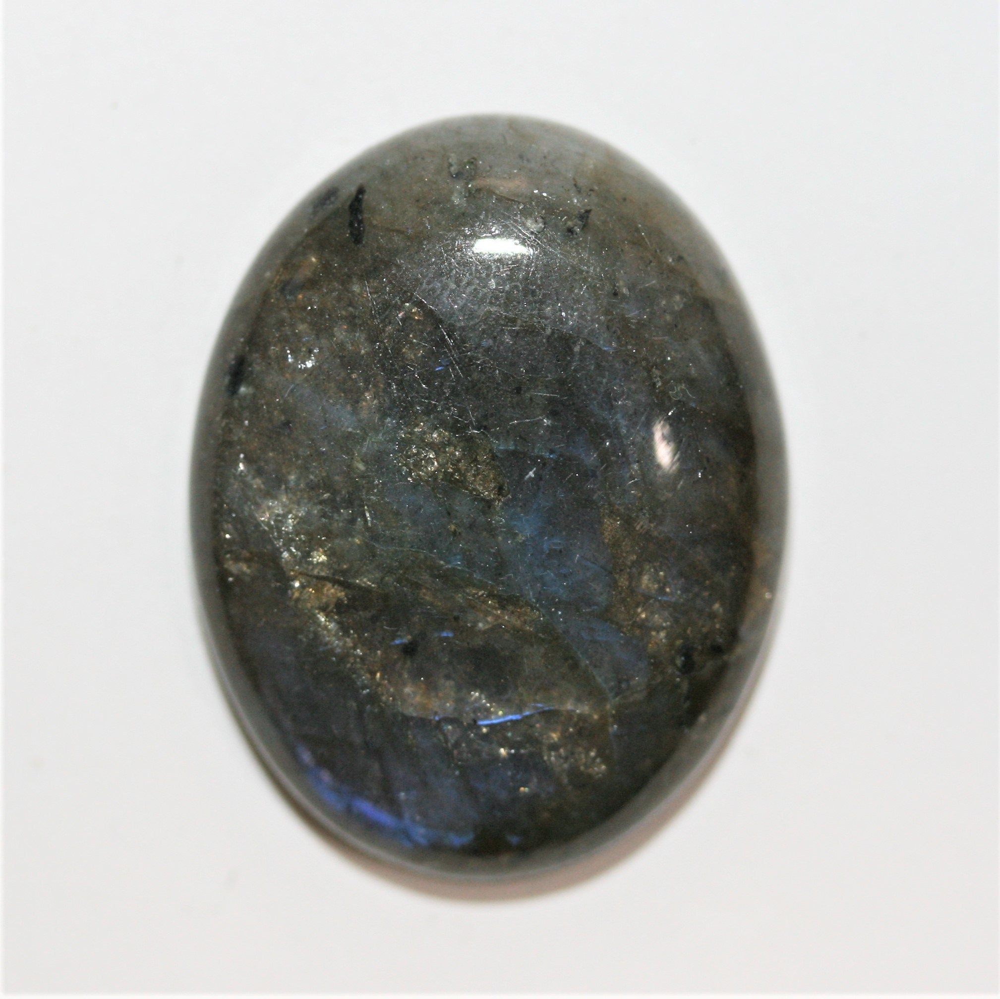 Labradorite Smooth Oval Cabochon 28x22 mm. (33.6 ct.)