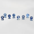 AAA 8 Pcs Lot Natural Top Blue Color Blue Sapphire 2.6- 2.8mm. - Round Brilliant Cut- Wholesale Gemstones- Natural StonesFor Jewelry