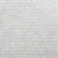 14" St Moonstone Faceted Disc Beads 6x4mm.- Strand 36cm.