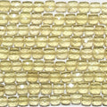 Perles cubiques à facettes en quartz citron de 8 pouces (8 mm) - Fil de 21 cm.