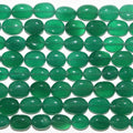 14" St Green Onyx Smooth Nugget Beads 10x9-13x9mm. Approx.- Strand 36cm.