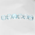 Sky Blue Topaz Smooth Oval Cabochons Lot 8x6mm.- 6 Pieces