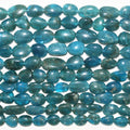 15" St Blue Apatite Smooth Nugget Beads 10-18mm.- Strand 38cm. - Hard Gems