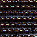 14" St Garnet Smooth Round Beads 8mm -Strand 38cm