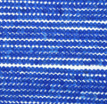 14" St Blue Agate Faceted Rondelle Beads 2.5x1.5mm.-Strand.37cm