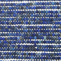 Perles rondelles à facettes en lapis-lazuli de 15 pouces, 3 x 2 mm. - Fil de 39 cm.