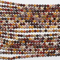 Perles rondes à facettes en St. Mookaite, 15 pouces, 2 mm - Fil de 39 cm