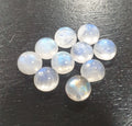 10 Pcs Lot Moonstone Round Cabochon 6 mm. (10 pcs.)