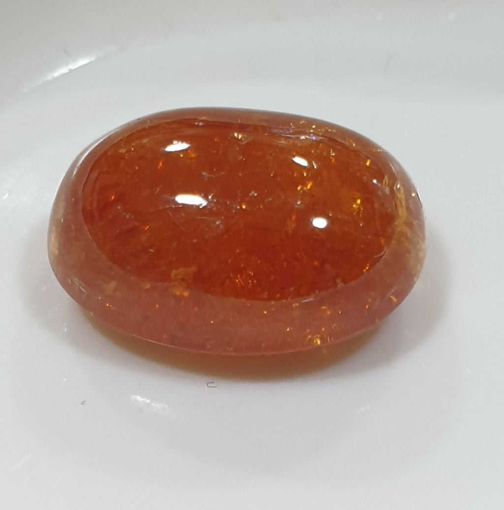 Spessartine Garnet Oval Cabochon 13x9.5mm(8.78ct.)