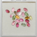 Tourmaline Lot Oval Cabochons 5x3mm.-(5 CT) -Gemstone Parcels-Loose Stones Wholesale Price-Natural Gems