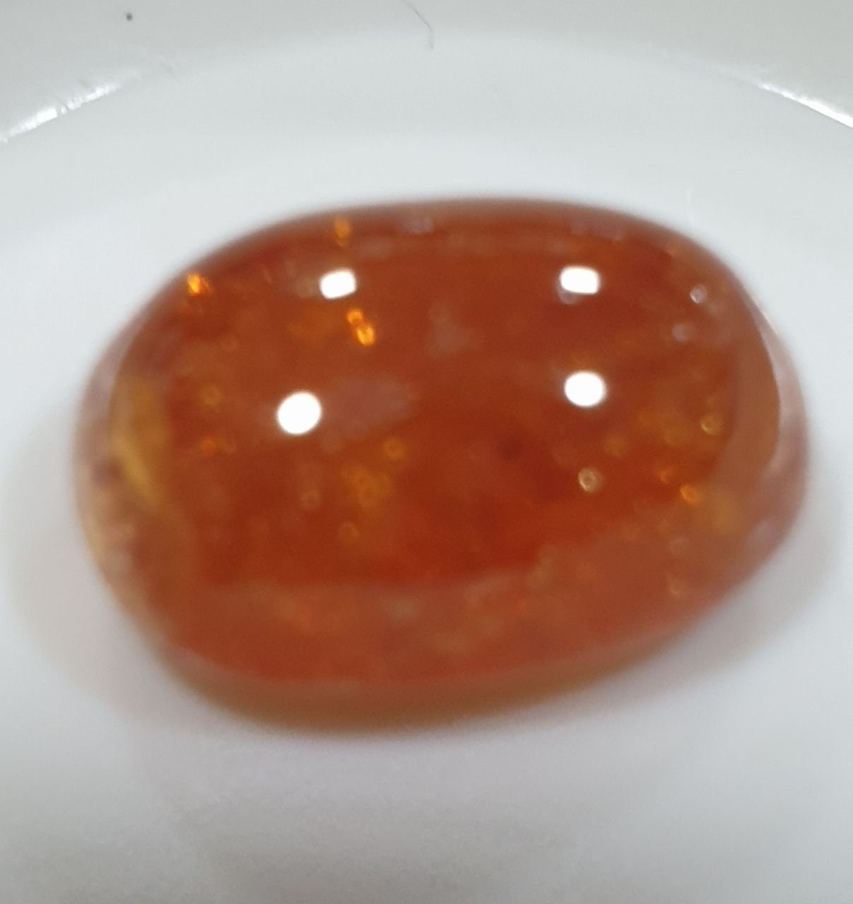 Spessartine Garnet Oval Cabochon 13x9.5mm(8.78ct.)