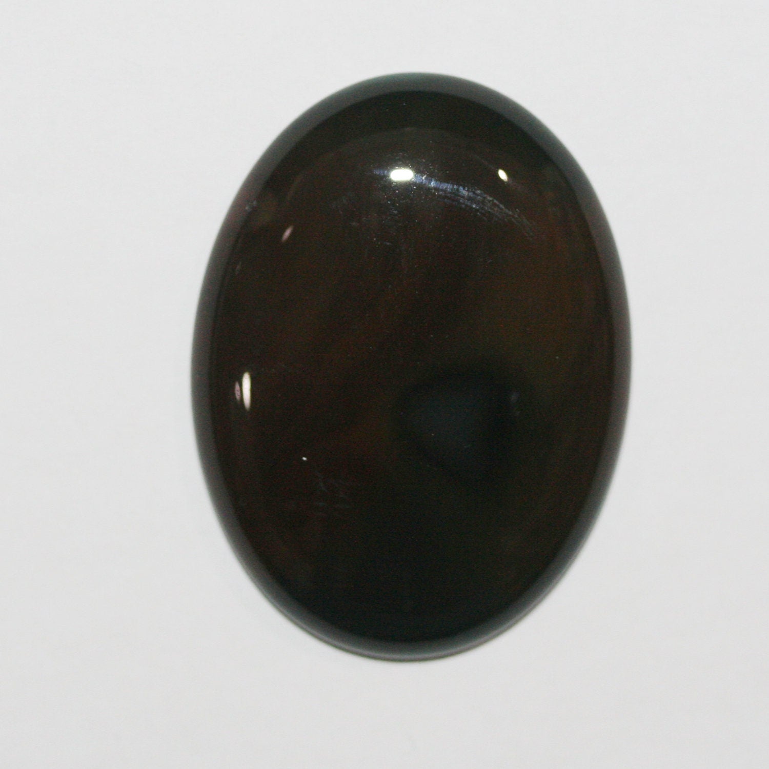 1Pcs Brown Agate Oval Cabochon 40x30mm