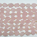 Perles de quartz rose Saint-Pierre facettées en forme de pépites, 12 x 10 mm, longueur approximative : 39 cm.