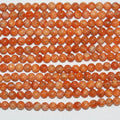 Perles rondes lisses en calcite St de 15 pouces, 6 mm - Fil de 39 cm.