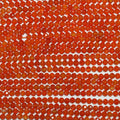 15" St Orange Cubic Zirconia Faceted Round Beads 3mm.Strand 37cm. - Hard Gems