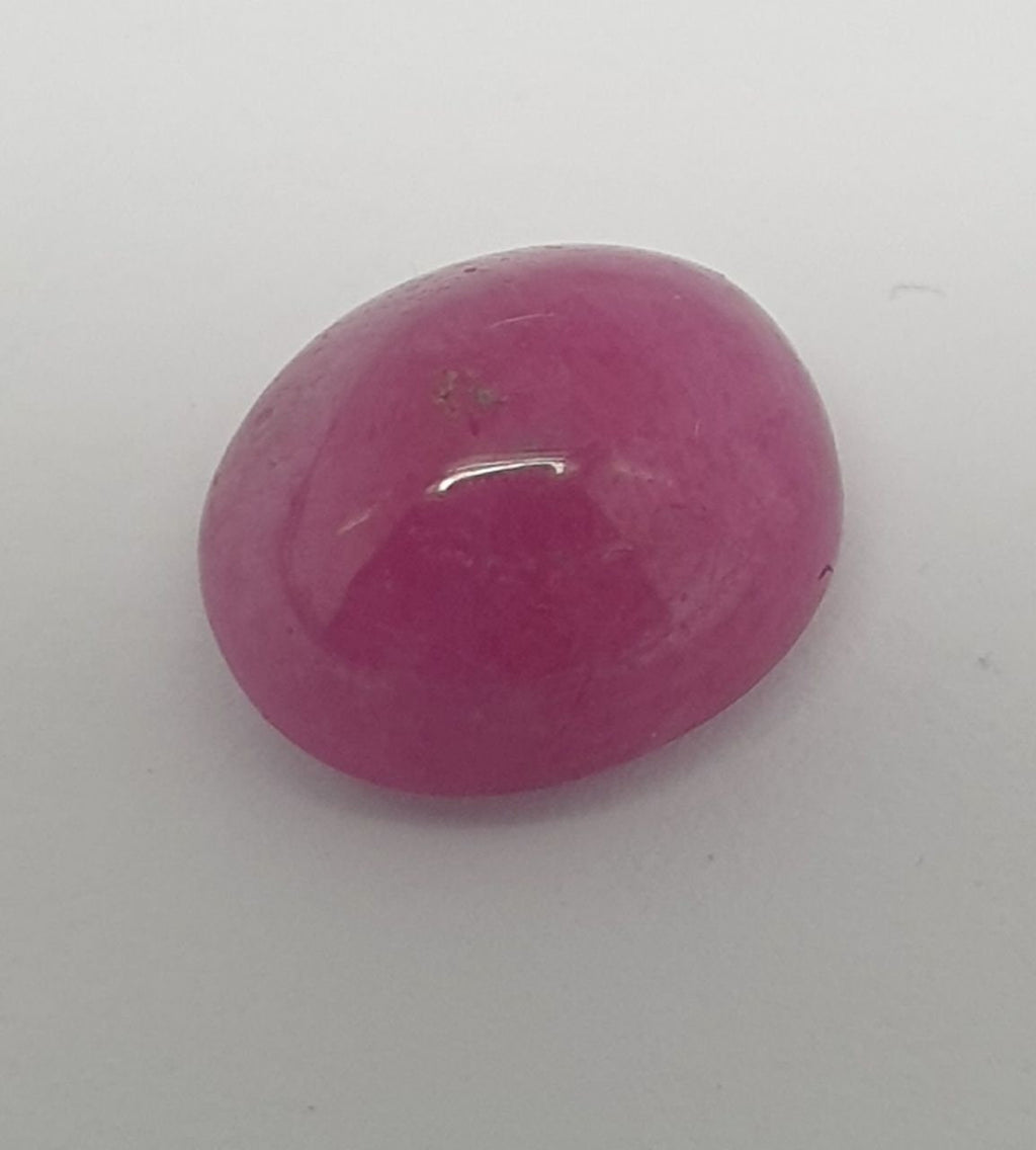 Pink Sapphire Oval Cabochon 11x9.1mm.(6ct.)- Wholesale Prices