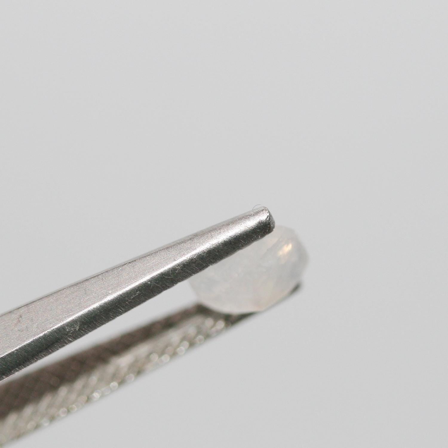 Lote de 20 piedras lunares facetadas cuadradas de 6 mm (20 uds.)