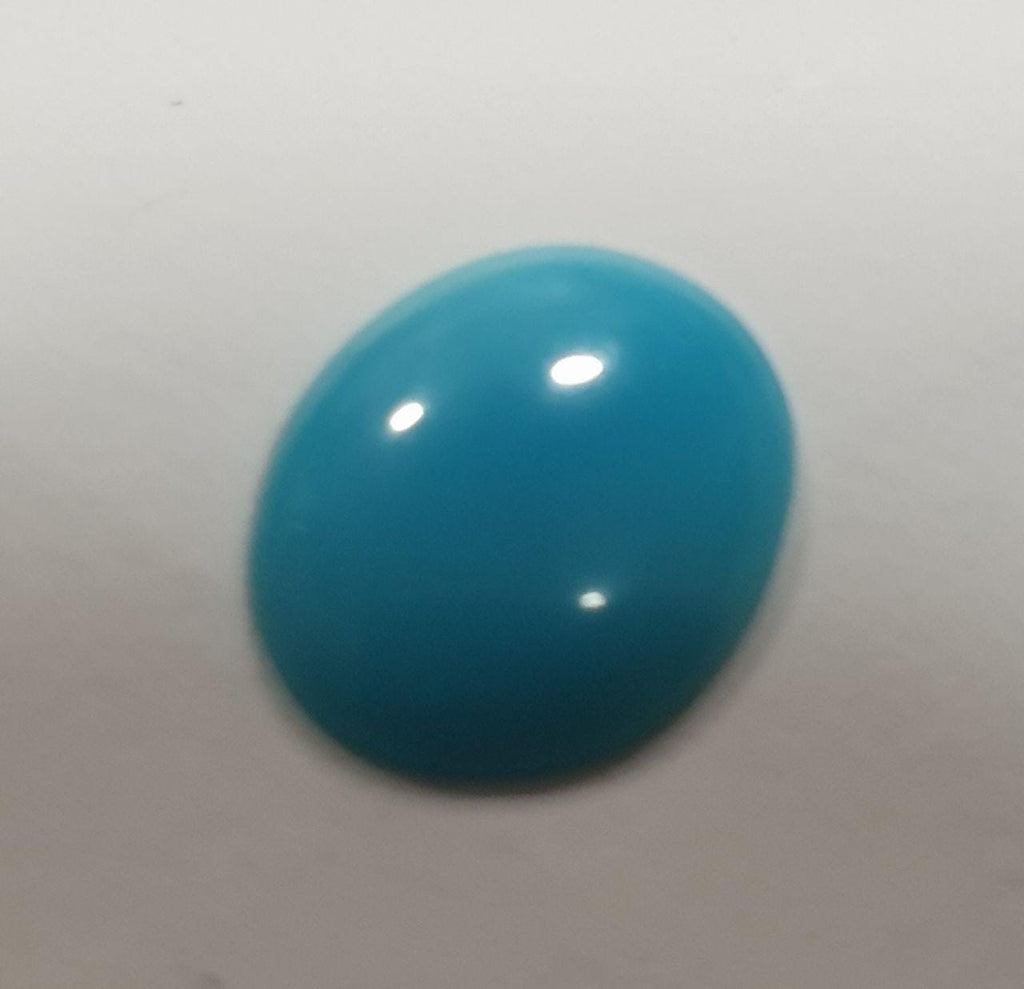 Natural Arizona Turquoise Oval Cabochon 10x8mm