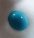 Natural Arizona Turquoise Oval Cabochon 10x8mm
