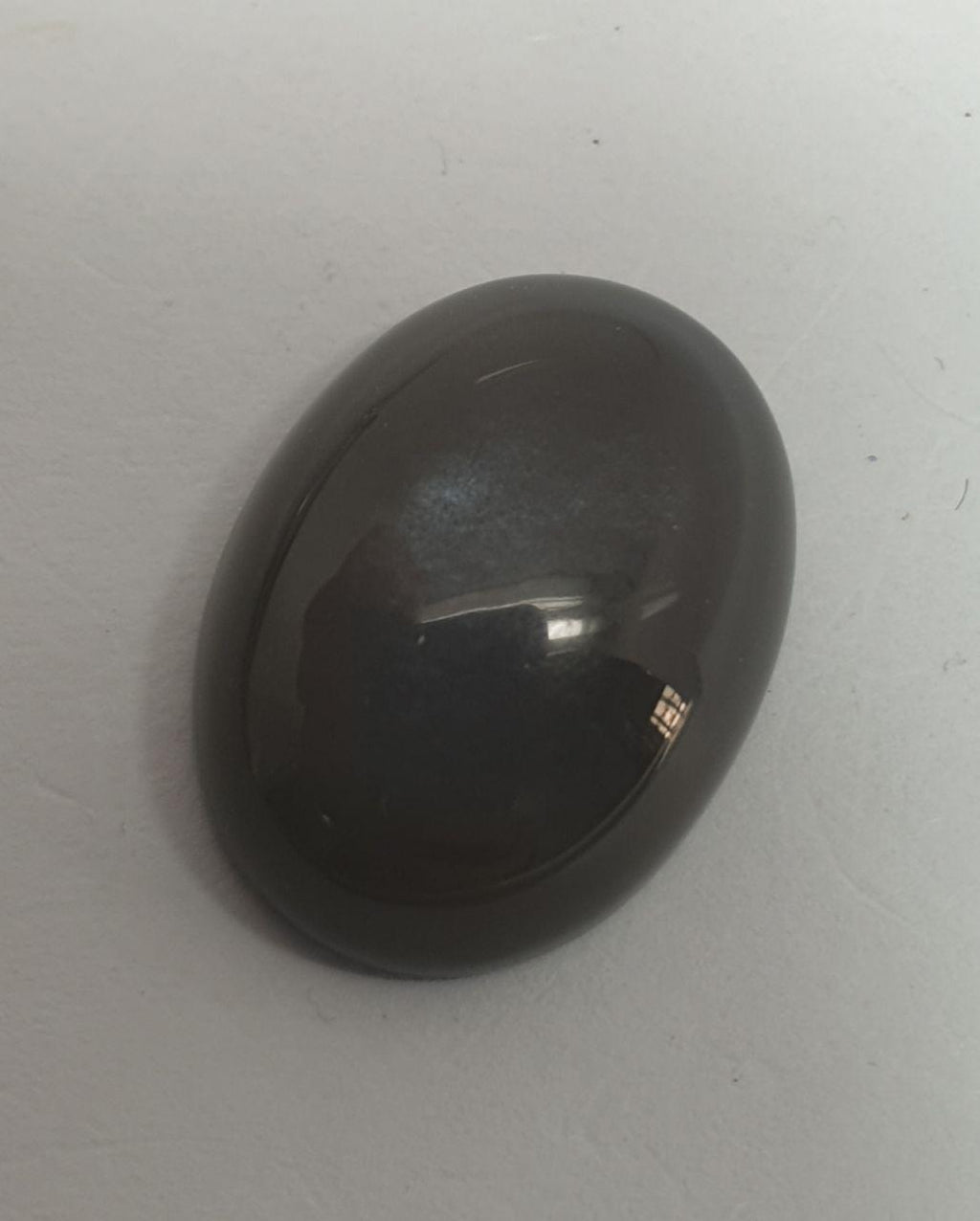 Pierre de lune noire AAA, cabochon ovale 19,1 x 14,2 mm (14,1 ct) - Pierre de collection, fournisseur de bijoux en pierres rares - Gemmes naturelles - Adularescence