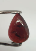 Almandine Smooth Drop Garnet Cabochon 17x12.5mm. (9.2ct.) - Hard Gems