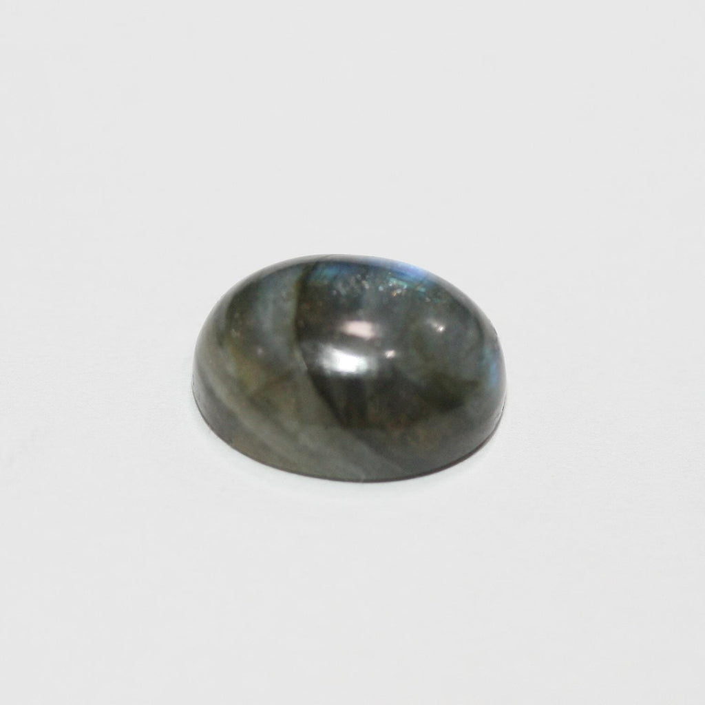 8 Pcs Lot Labradorite Oval Cabochon 14x10mm (8 pcs) - Hard Gems