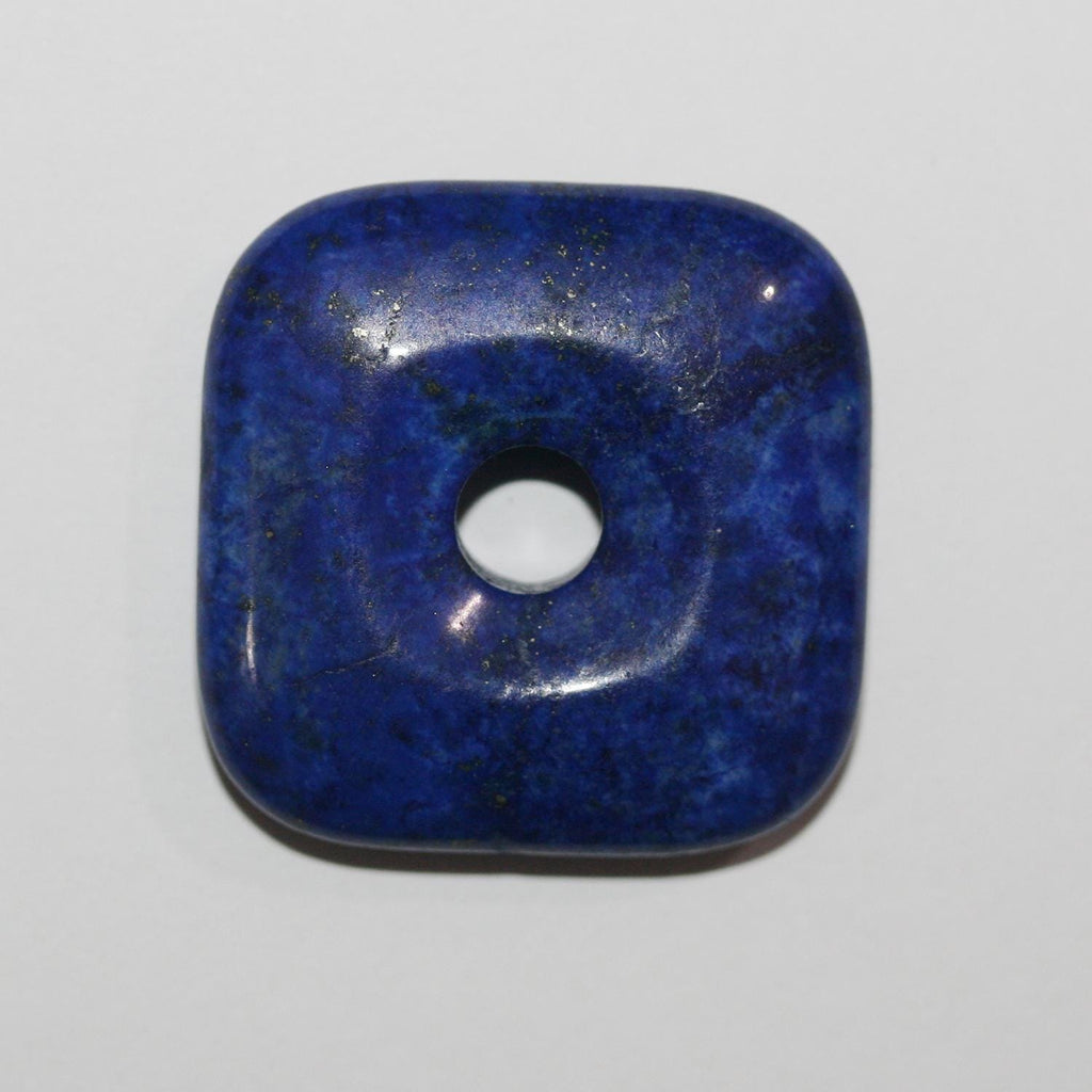 Colgante Lapislázuli Cuadrado Liso 30mm.