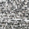 Perles rondes à facettes en quartz tourmaline St, 15 pouces, 2,5 mm - Fil de 39 cm