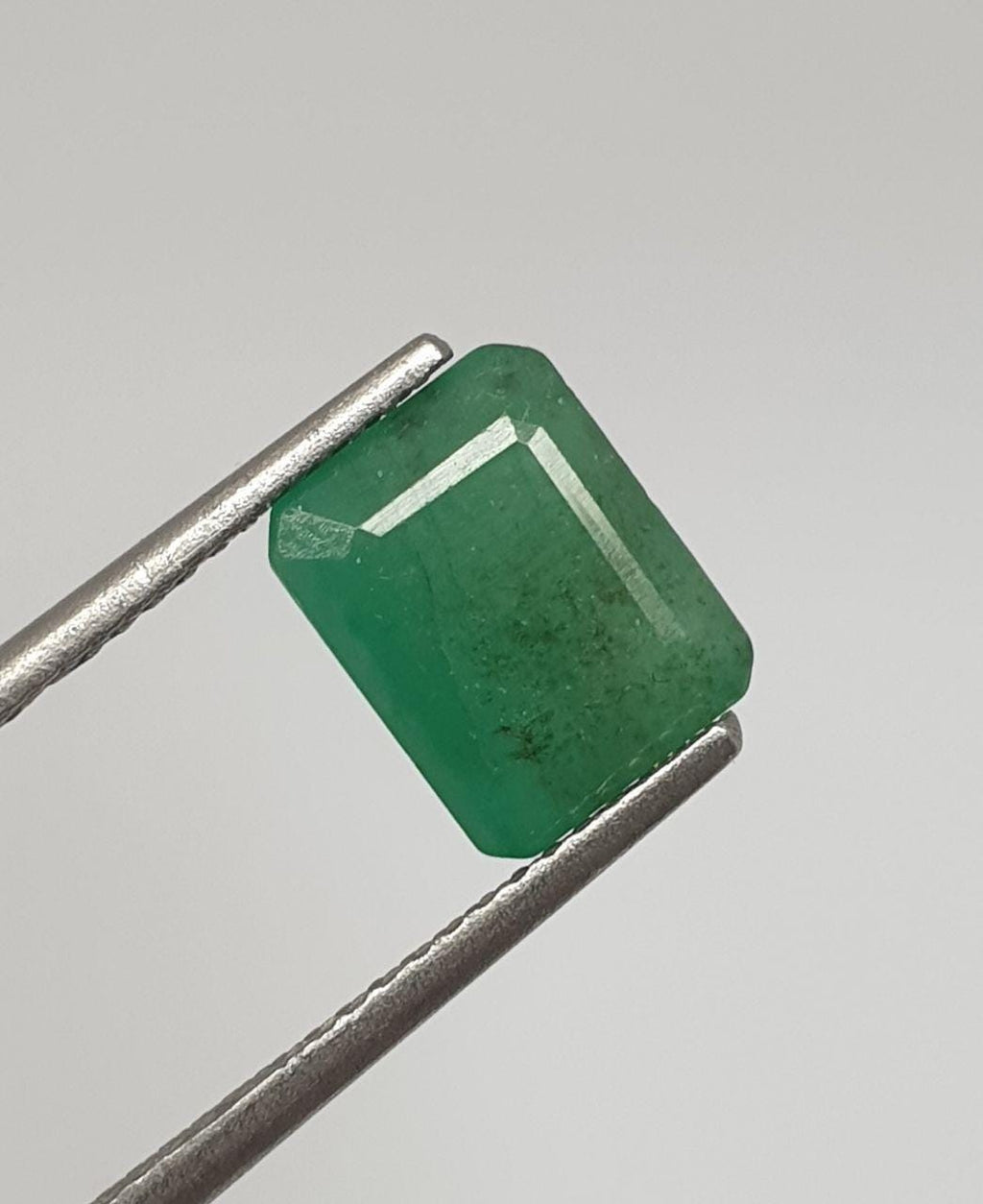 1 Pc Emerald Faceted Octagon 9x7mm - Natural Brazilian Emerald- Price Per 1 Pc