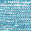 Cuentas redondas facetadas de topacio azul de 16" (6 x 4 mm) - Hilo de 39 cm