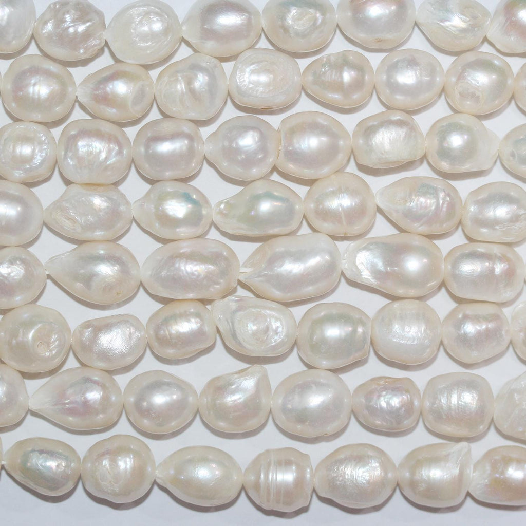 13" St Freshwater Baroque Pearl 10-11mm.Approx-Strand 34cm -Natural Pearls wholesale Prices