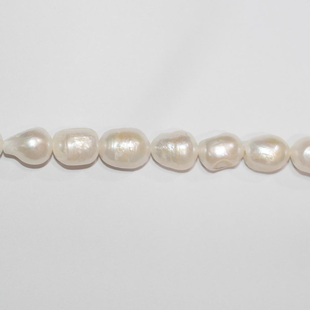 13" St Freshwater Baroque Pearl 10-11mm.Approx-Strand 34cm -Natural Pearls wholesale Prices