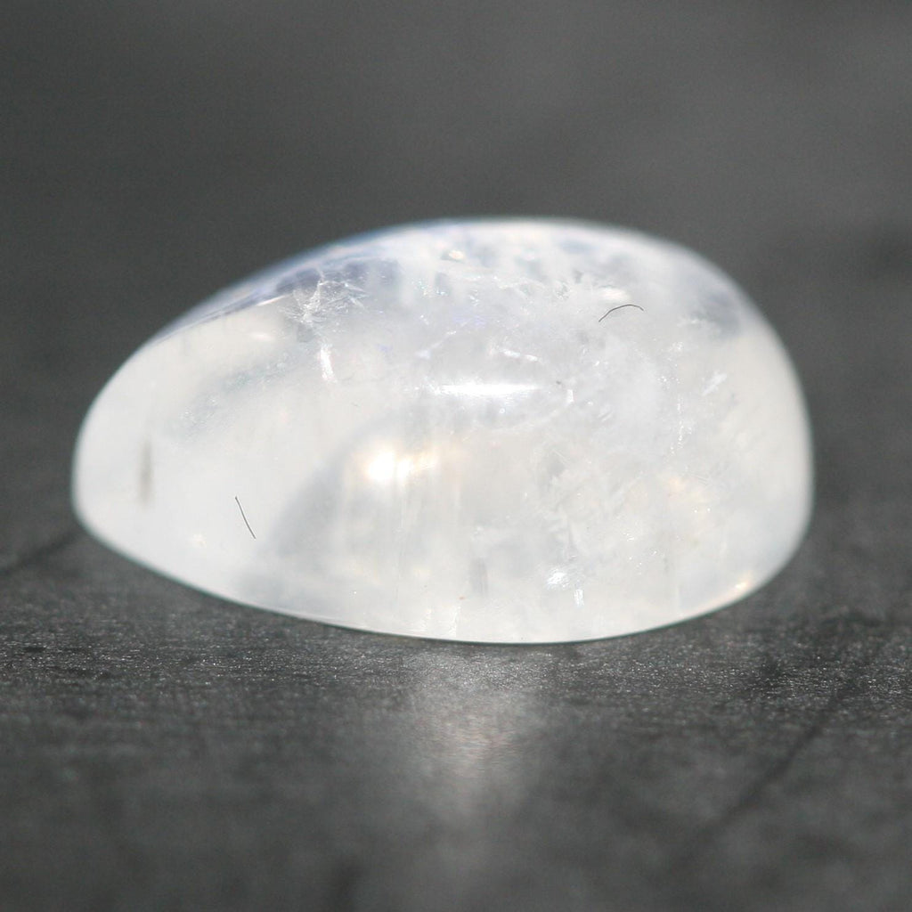 10Pcs Lot Moonstone Drop Cabochon 8x5 mm. (10 pcs.).