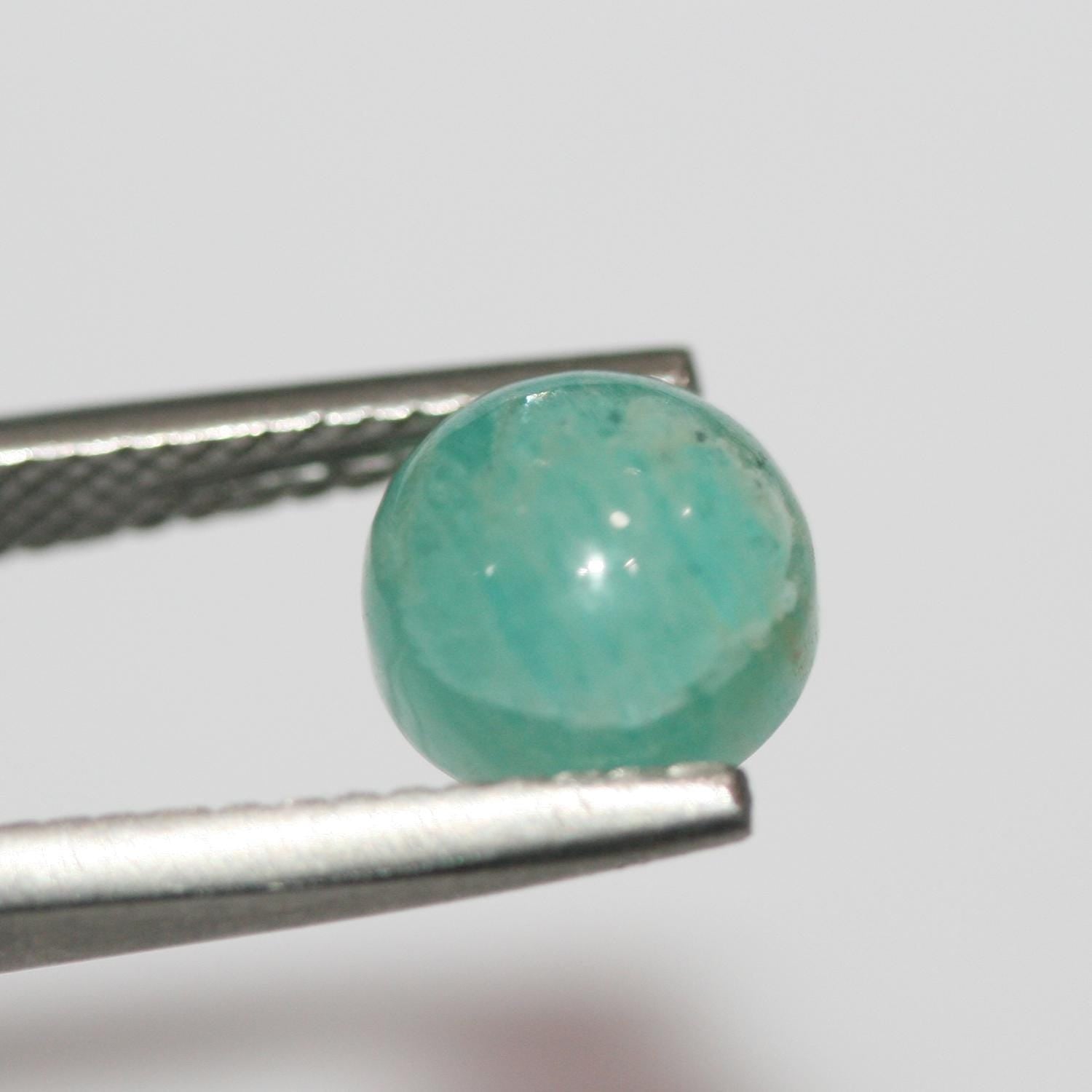 12Pcs lot  Amazonite Round Cabochon ( 12 Pieces) 8mm