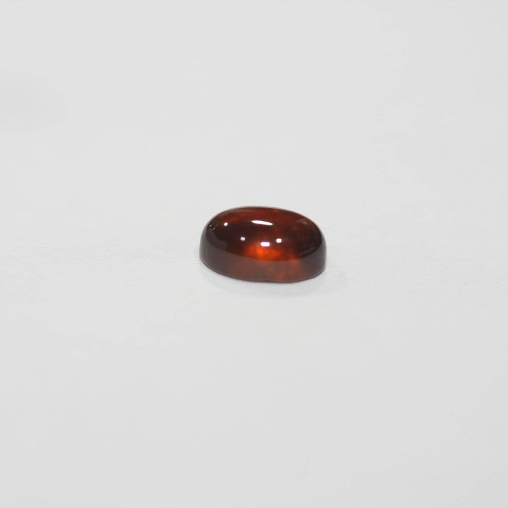 Hessonite Garnet Smooth Oval Cabochon 7x5mm. (10 Pcs).- Item.1755CB