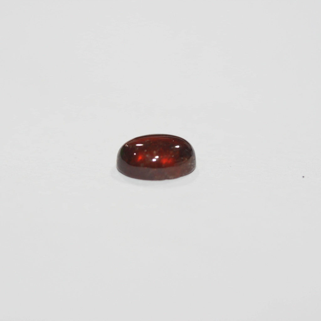 Hessonite Garnet Smooth Oval Cabochon 8x6mm. (8 Pcs).- Item.1756CB