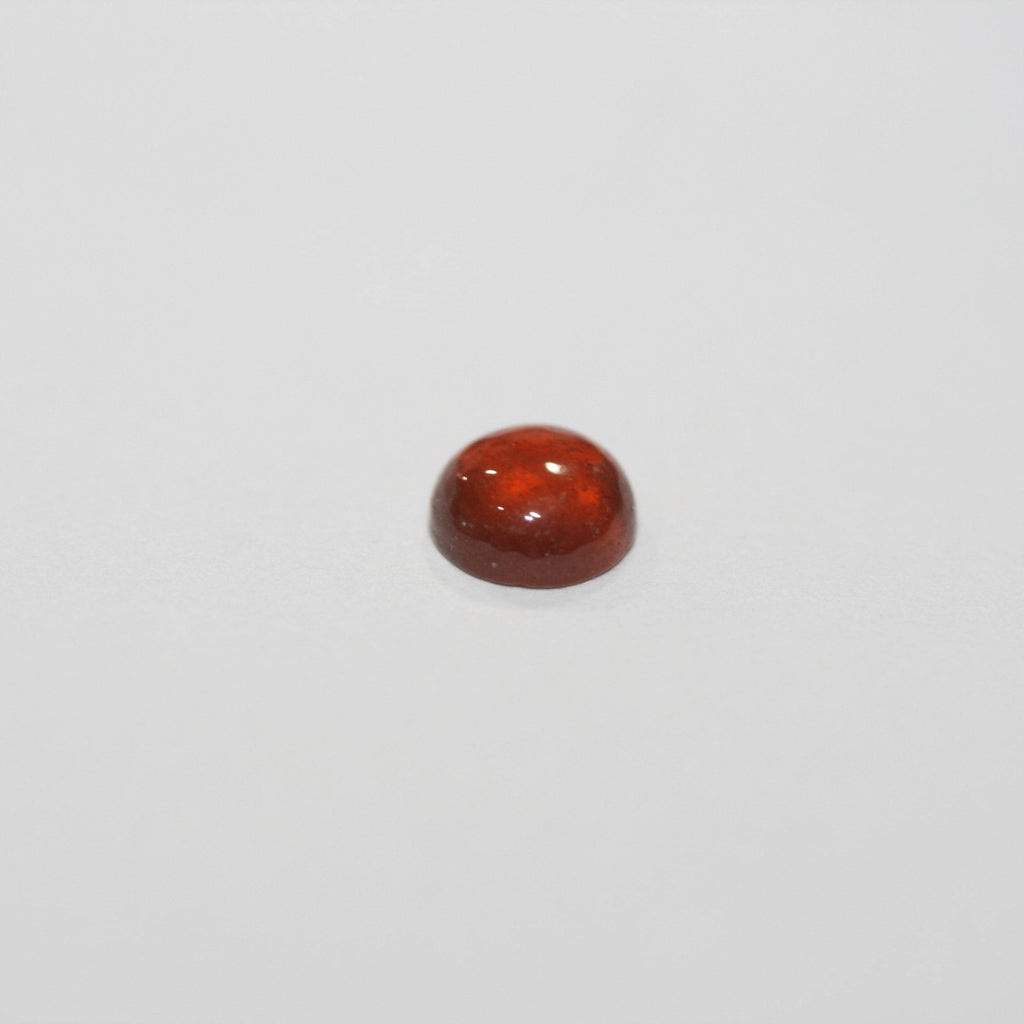Hessonite Garnet Smooth Round Cabochon 5mm. (20 Pcs).- Item.1760CB