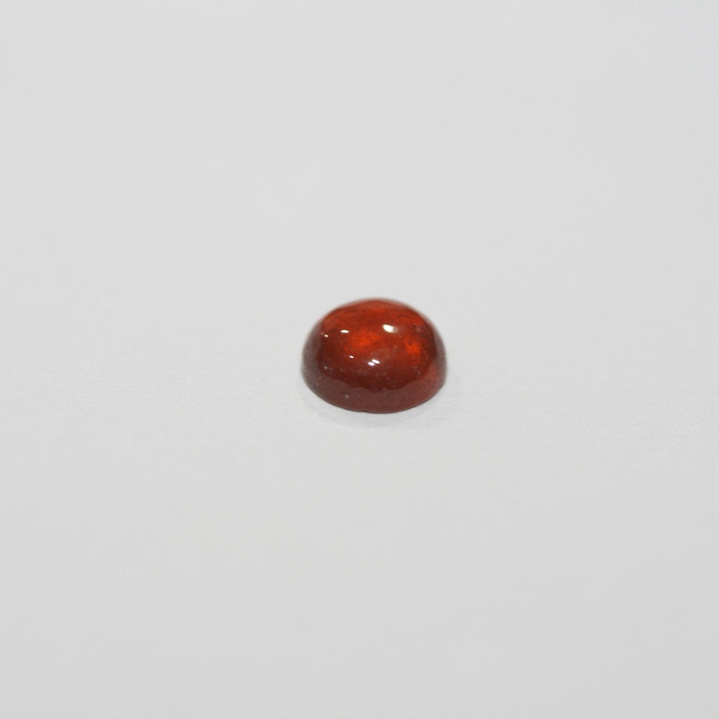 Hessonite Garnet Smooth Round Cabochon 6mm. (15 Pcs).- Item.1759CB