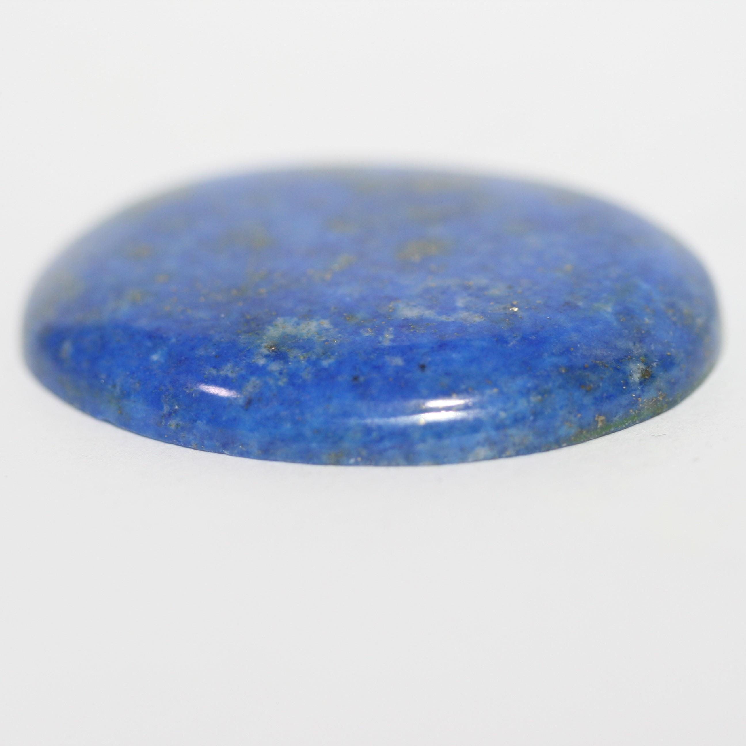 Lapis Lazuli Smooth Oval Cabochon 38.6x31.2mm (65.99ct)